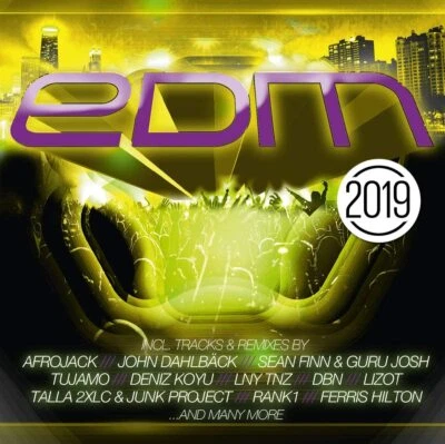 EDM 2019: Electronic Dance Music - Various Artists  2 CDS 46 Tracks in the Mix!! - Image 1 of 2