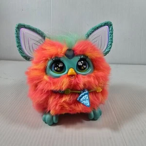 2023 Furby Coral Interactive Light Up Plush Toy Hasbro Tested & Working - Picture 1 of 11
