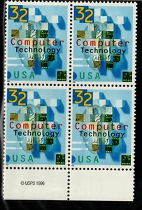 Scott 3106 32¢ Computer Technology MNH Free shipping in USA! - Picture 1 of 1