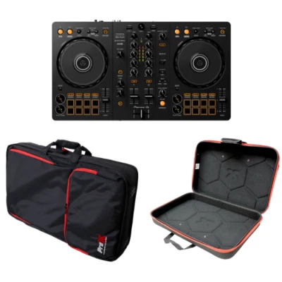 Pioneer DDJ-FLX4 2-Ch Controller +XB-DJBPM Lightweight Backpack+XB-DJCS EVA Case - Image 1 of 4