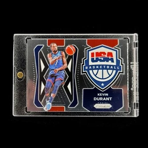 Kevin Durant 🕷 2021-22 NBA Panini Prizm Team USA Basketball Insert Card Nets #2 - Imagen 1 de 2