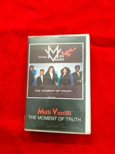 MILLI VANILLI  THE MOMENT OF TRUTH  CLAMSHELL  199 RARE Cassette tape INDIA - Picture 1 of 4