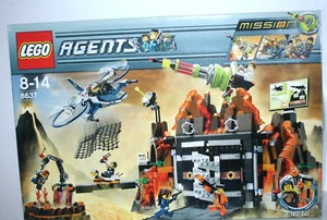 LEGO® Agents 8637 Mission 8: Volcano Base Vulkan-Basis NEU OVP MISB 2008 - Picture 1 of 3