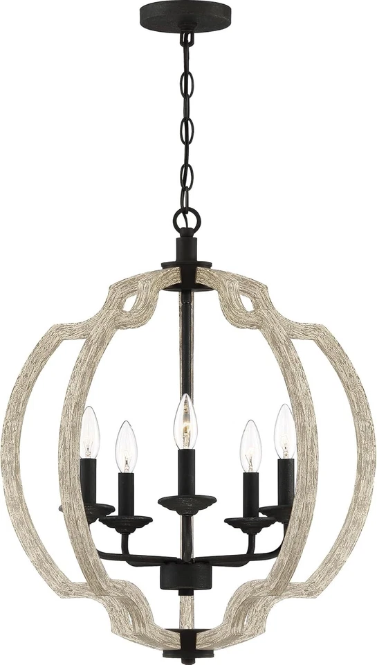 Colgante Quoizel Lighting Castleton 5 luces 1221055 Foto 1 de 4