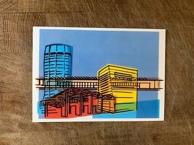 SUIZA HELVETIA 2001 MAXICARD FDI ARQUITECTURA BASEL Foto 1 de 2