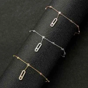 Cubic Zirconia Barefoot Anklet Chain for Women Fashion Sandals Foot Jewelry - Picture 1 of 8