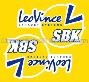 Leo Vince Auspuff 2 Sticker Decals - Bild 1 von 1