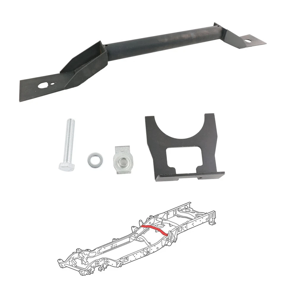 Front Fuel Tank Support Crossmember Kit 96-06 Chevy Silverado GMC Sierra 1500 - Image 1 of 4