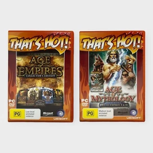 Age of Empires: Collector's Edition + Age of Mythology (That's Hot) - Windows PC - Picture 1 of 24