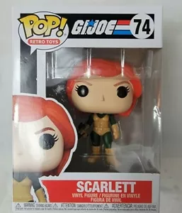 ¡SCARLETT GI JOE FUNKO POP! FIGURA DE VINILO #74 NUEVA EN CAJA - Imagen 1 de 3