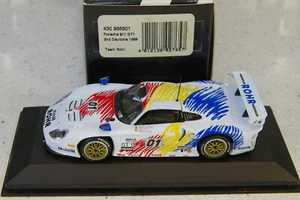 1/43 Minichamps 1998 Porsche 911 GT1 #01 Daytona 2nd Team Rohr 430986801 - Picture 1 of 11