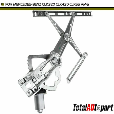 Window Regulator w/ Motor for Mercedes-Benz CLK320 CLK430 CLK55 AMG Front Right - Image 1 of 4