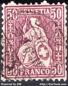 SUISSE N° 48 AVEC OBLITERATION - Picture 1 of 2