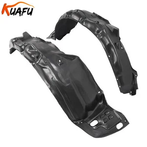 Front LH & RH Splash Shield Inner Fender Liner Fits 2012-2015 Honda Civic - Picture 1 of 13