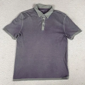 John Varvatos Polo Herren Größe M Lila Kragen Kurzarm - Bild 1 von 18