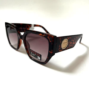 New Original GUESS Oversized Square Sunglasses GO00049 Acetate Tortoise Shell - Picture 1 of 6