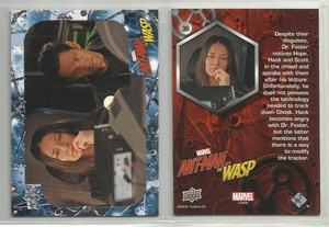 2018 Ant-Man and the Wasp (Upper Deck) FOIL-STAMPED "Base Trading Card" #36