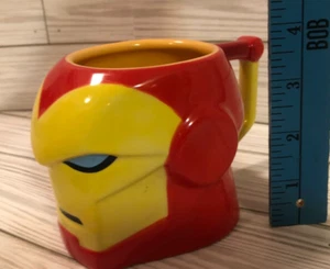 IRON MAN 3D Skulptur Tasse Marvel Disney AVENGERS Marvel Comics Top Zustand - Bild 1 von 12