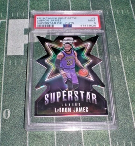 2018-19 Contenders Optic Superstar LeBron James PSA 9 LOW POP 11 GOAT SSP 👑📈🔥 - Bild 1 von 2