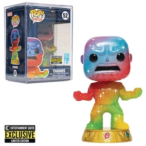 Thanos Marvel Infinity Saga Art Series Pop! #52 Funko with Premium Protector - Foto 1 di 2