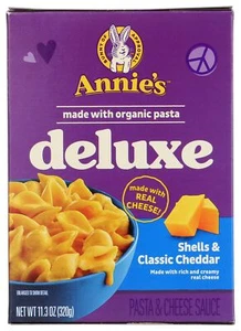 Annie's Deluxe Makkaroni und Käse mit Bio-Nudeln, klassischer echter Cheddar - Bild 1 von 8