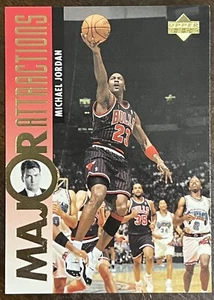 Michael Jordan Sheen 1995/96 cubierta superior principales atracciones patio eléctrico #339 - Imagen 1 de 2