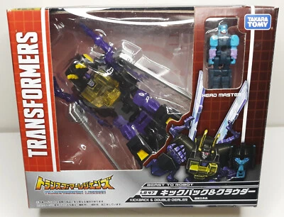 TRANSFORMERS LEGENDS LG47 KICKBACK & DOUBLE-DEALER - TAKARA TOMY - Imagen 1 de 3