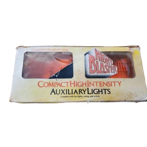 Luces antiniebla auxiliares de alta intensidad compactas Night Blaster de colección halógenas carreras - Imagen 1 de 3