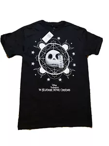 Camiseta Pesadilla Antes De Navidad Negra Celestial Jack Para Hombre S Pequeña Disney - Imagen 1 de 8