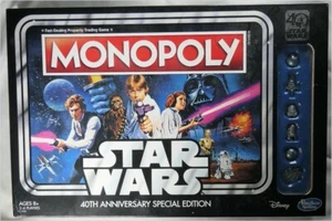 Star Wars Disney Monopoly 40th Anniversary Special Edition never played - Picture 1 of 11