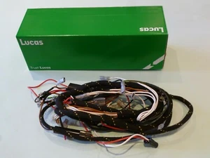 TRIUMPH T90 T100 T120 TR6 1968 GENUINE LUCAS WIRING HARNESS LOOM LU54953443 - Picture 1 of 2