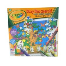 Crayola Dizzy Dinos Jigsaw Puzzle, 36pc