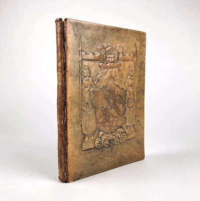 VICTOR HUGO : EVIRADNUS . SOCIÉTÉ FRANÇAISE D'ÉDITION . RARE RELIURE DE DÉZÉ - Photo 1/4