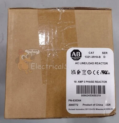Nuevo reactor de línea Allen Bradley 1321-3R18-B - Envío gratuito Foto 1 de 2