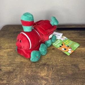1998 Stuffins CVS Rudolph Island Of Misfit Toys Small Square Wheel Train Plüsch - Bild 1 von 5