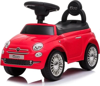 Fiat 500 Macchinina Primi Passi Cavalcabile Per Bambini Con suoni - Immagine 1 di 4