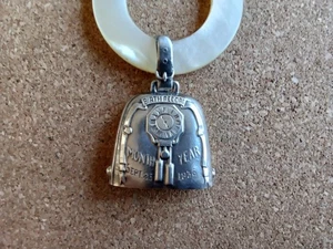 Sterling Silber Vintage Baby Glocke, Schnuller 1936 - Bild 1 von 3