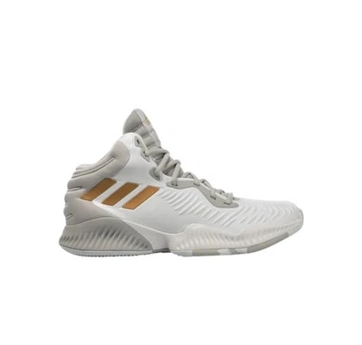 Мужские спортивные туфли Adidas Mad Bounce 2018 цвет White Gold Metallic Grey размер 7,5 - Изображение 1 из 4