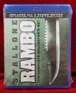 RAMBO Blu-Ray The Complete Collector's Set All 4 Rambo Movies NEW Stallone - Picture 1 of 7