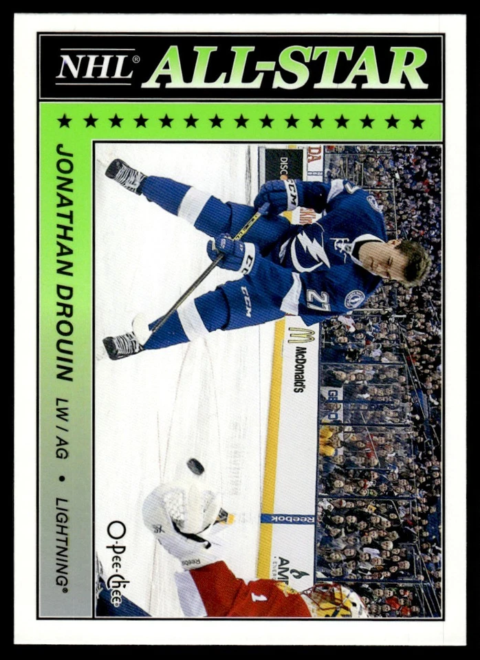2015-16 O PEE CHEE NHL ALL STAR Jonathan Drouin Tampa Bay Lightning #AS-16 - Image 1 of 2