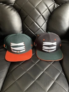 Zephyr Lacer Miami Hurricanes Snapback Hats - Picture 1 of 3