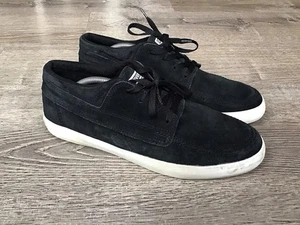 Converse Mens 12 Low Top Shoes Gray Nubuck Leather Skateboarding Sneaker 136744C - Picture 1 of 13