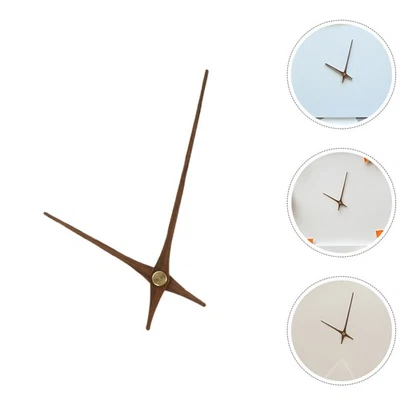 5 Sets Wooden Clock Hands Kit 12 Inch Decorative Clock Parts For Home Studio - Image 1 of 4