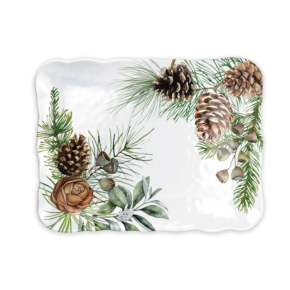 Michel Design Works  Melamine Cookie Tray, White Spruce (864362) - Image 1 of 1