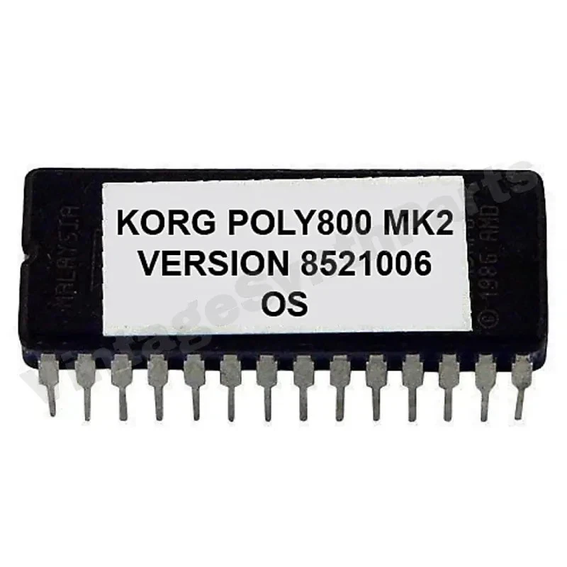 Korg Poly-800 Mkii - Version #851006 Firmware Update OS Upgrade Eprom Poly800 Ic - Bild 1 von 1