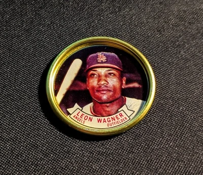 1964年托普斯硬币#6莱昂·瓦格纳洛杉矶天使真好硬币 — 第 1/4 张图片