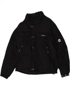 GAS Mens Padded Jacket UK 36 Small Black JC04 - Picture 1 of 3