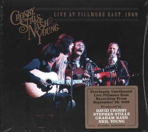 Crosby, Stills, Nash & Young Live At Fillmore East, 1969 CD NEW - Picture 1 of 1