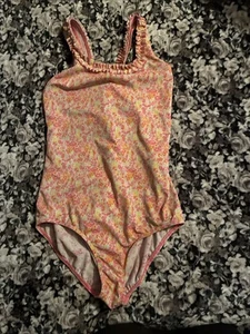 Lens in kids size 14 floral bathing suit - Picture 1 of 2