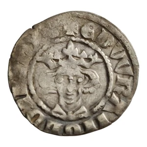 Newcastle On Tyne Mint England Edward I Silver Penny Class 9b1 Hammered Coin 7A - Picture 1 of 2